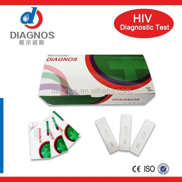 
Medical Diagnostic HIV 1/2 Rapid Test Kit/One Step HIV Home Use Test 