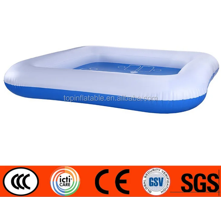 inflatable water hammock floats game table playing cards floating bed air cushion mahjong table