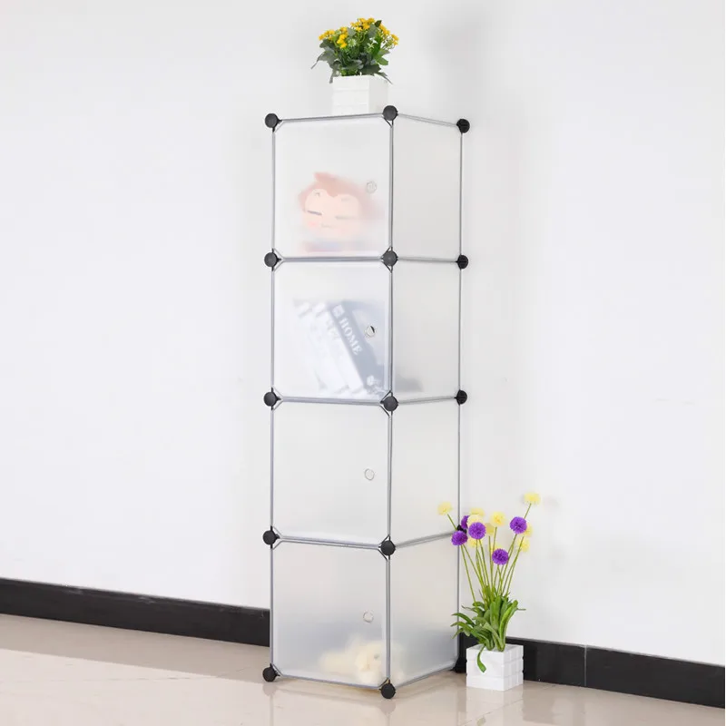 New Design modern children plastic wardrobe cabinet