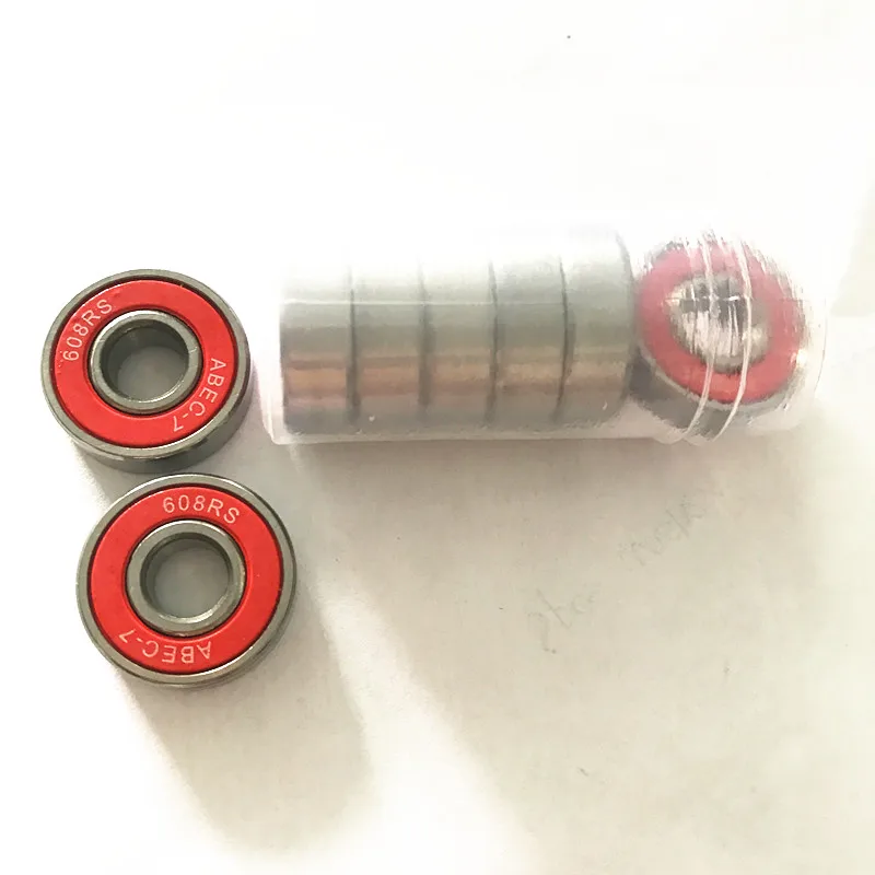 cheap 608 627 deep grooove ball bearings for long board skateboards