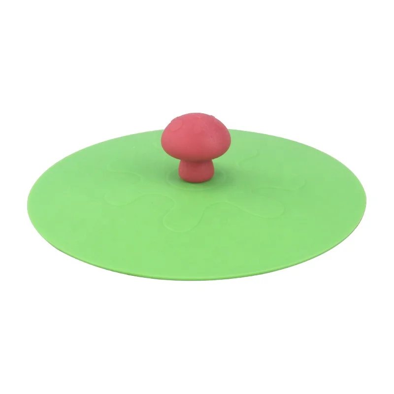 Anti-dust Silicone Cup Cover Coffee Mug Suction Seal Cup Lid Silicone Cup Cover