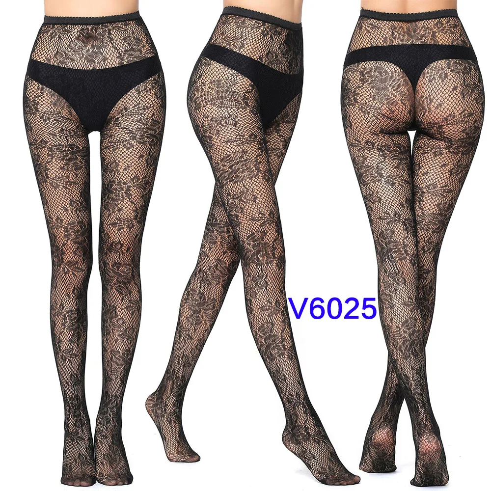 Оптовая продажа, пикантные Японские Женские сетчатые колготки свободного размера, нейлоновые колготки с высокой талией