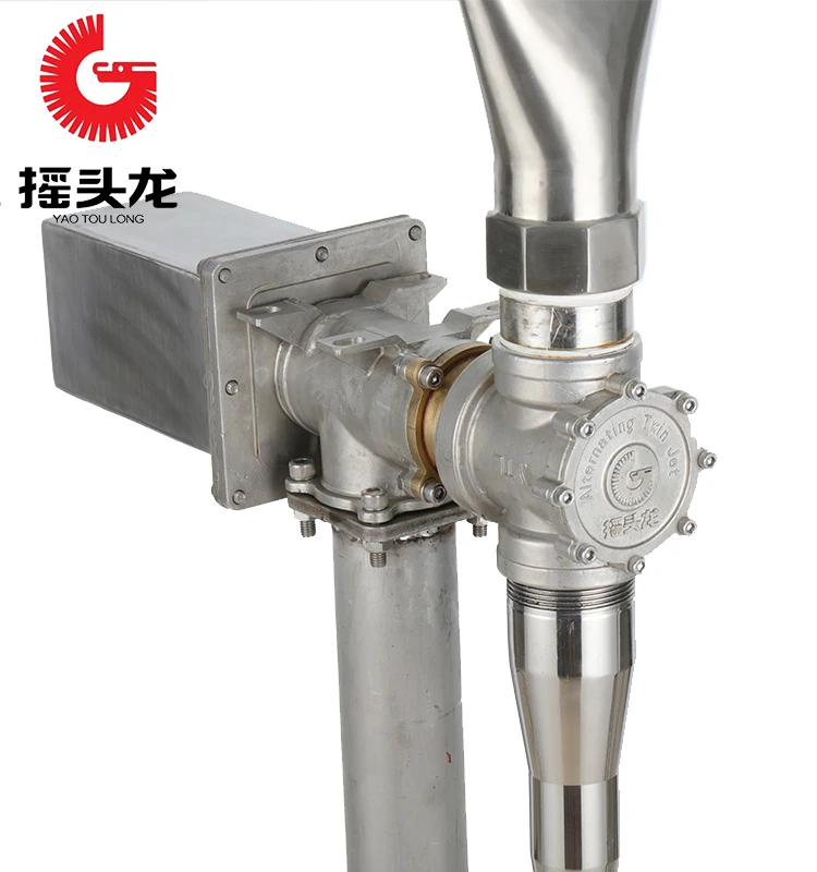 
DMX512 Garden Water Fountain Outdoor Color Changing Fountain Rotating Swivel 1Axis Nozzles With two Jets 