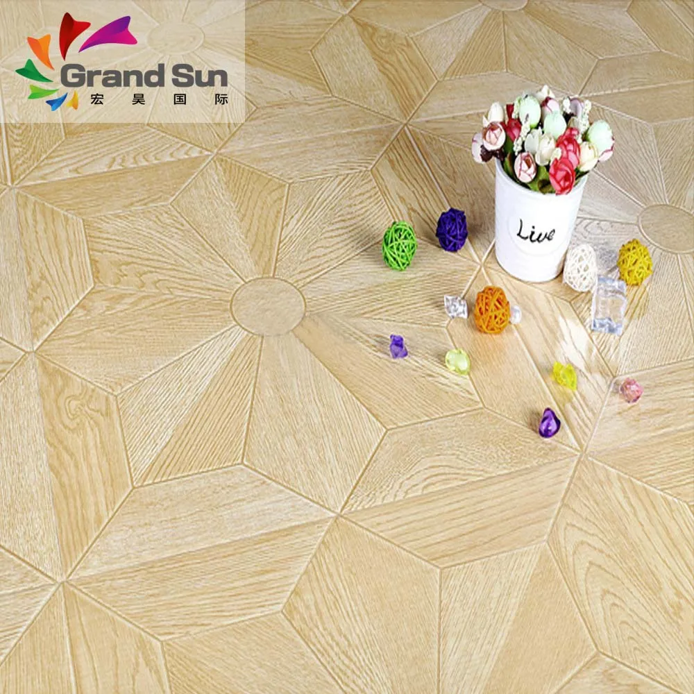 Natural American ash parquet engineered laminate wooden flooring from China supplier