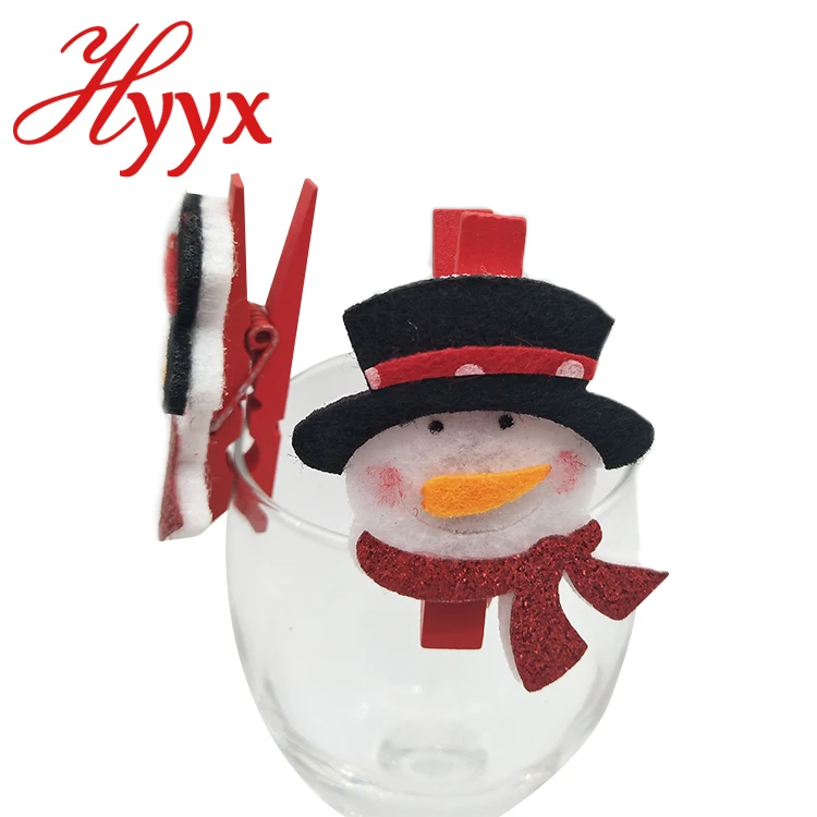 
Snowman Shape Wedding Table Decoration Christmas Shape Paper Clip 