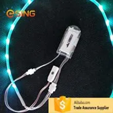 2021 popular shoe decorations vibration sensor flashing led shoe strip lights decorative shoe lights led strip