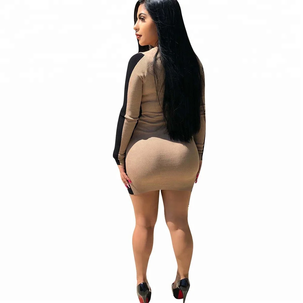 New arrival ladies fashion sexy mini dress women club bondage dress