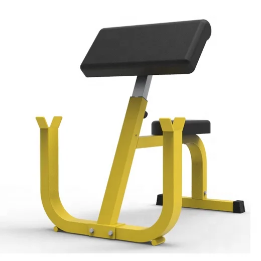 Preacher Curl Weight Bench Seated Preacher Isolated Curl Dumbbell Biceps New