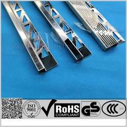 stainless steel tile trim for 6-12mm tiles