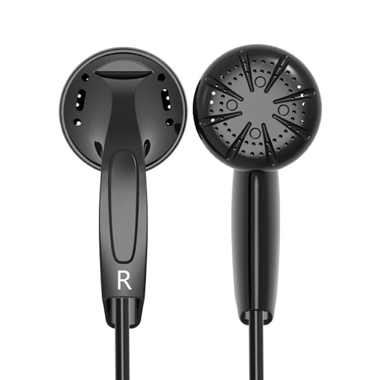 Wholesale cheap price disposable 10mm speaker wired in-ear earphone for airline/conference/bus/travelling use