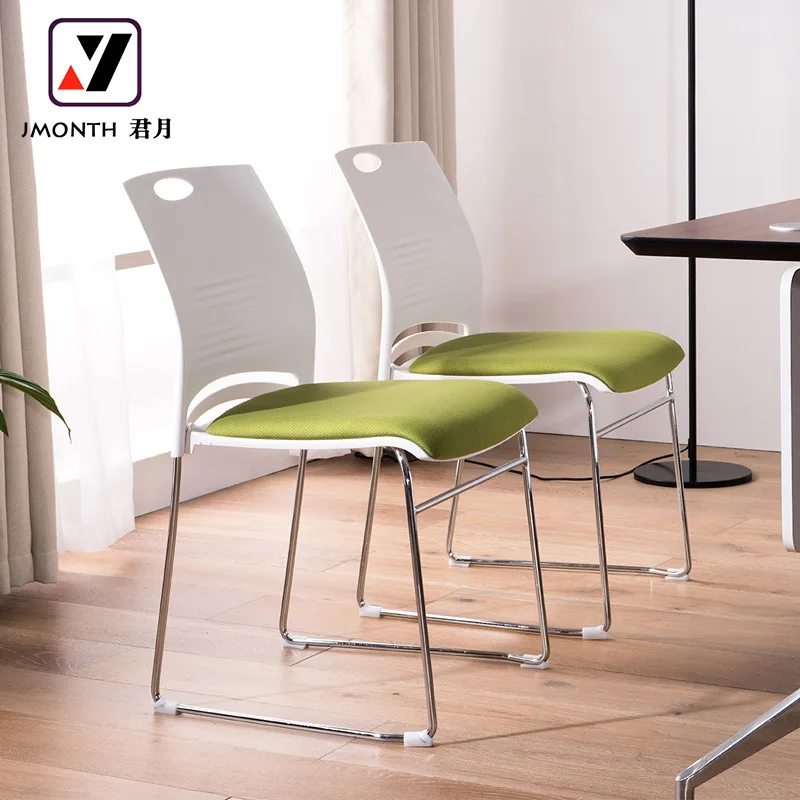 Hot Selling Simple Design Cheap Ergonomic Stackable Armless Mesh Conference Training Office Chair