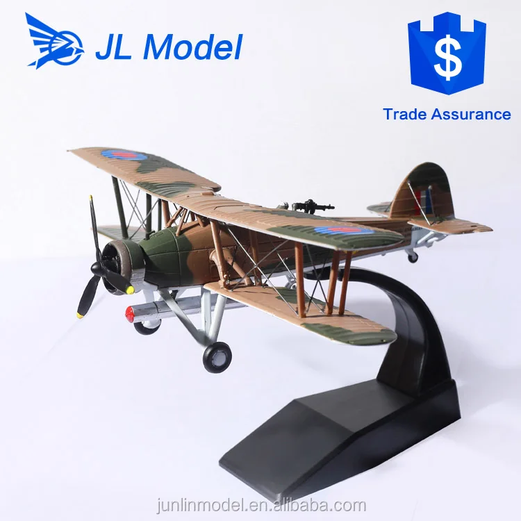 
1940 United Kingdom Faircy Swordfish MK I 1/72 desktop airplane model 