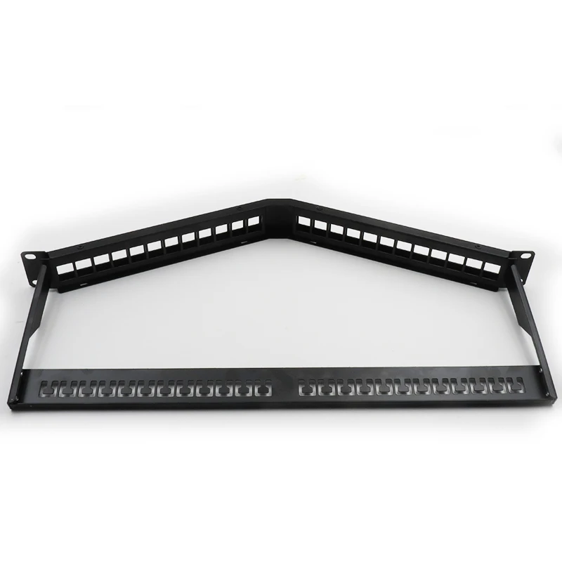 OEM 24 Competitive Price Cat 6 Enclosed Patch Panel from Yueqing