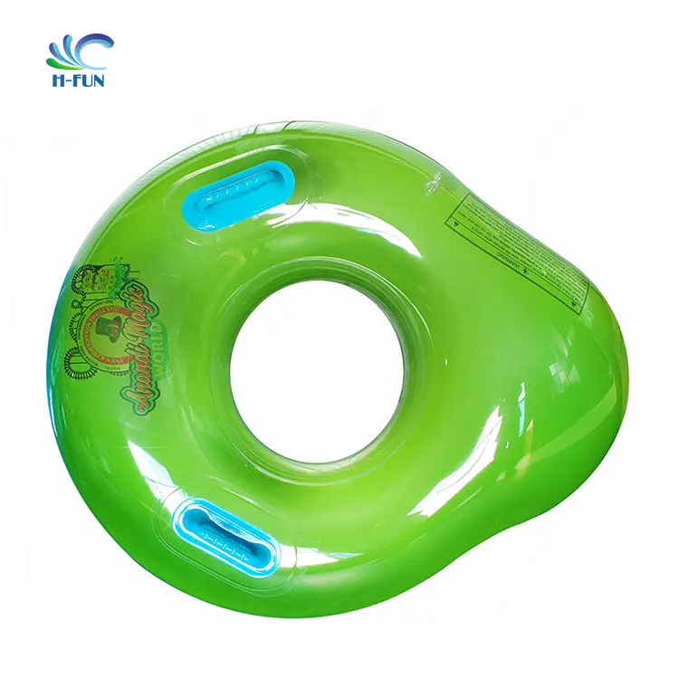 New design Pear Shape Clear Combine Solid PVC water slide tubes park equipment waterpark Tube