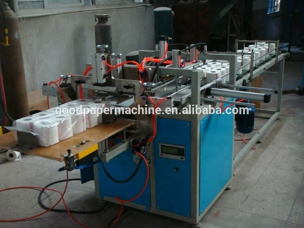 Low price semi automatic paper toilet rolls packing machine price