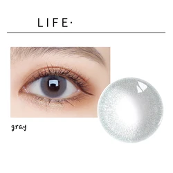 Beauty Coner 2pcs/pair Life Series Yearly Colored Contact Lenses Cosmetic Soft Color Contact Lenses for eyes