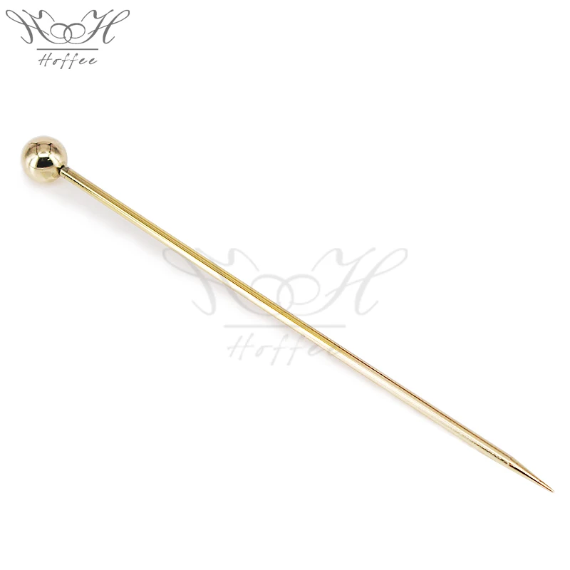 4.0'  Stainless Steel Cocktail Fruits Sticks Wine Mixing Sticks  With Balls