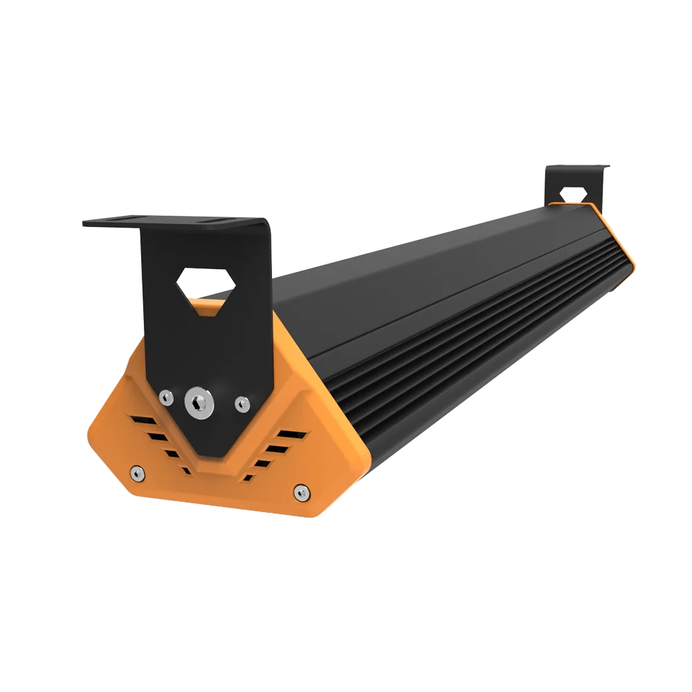  Ip65 100 Вт лампы 360 200 промышленный ik10 hipanel factory etl аварийный ed cul dlc Светодиодный линейный подвесной светильник