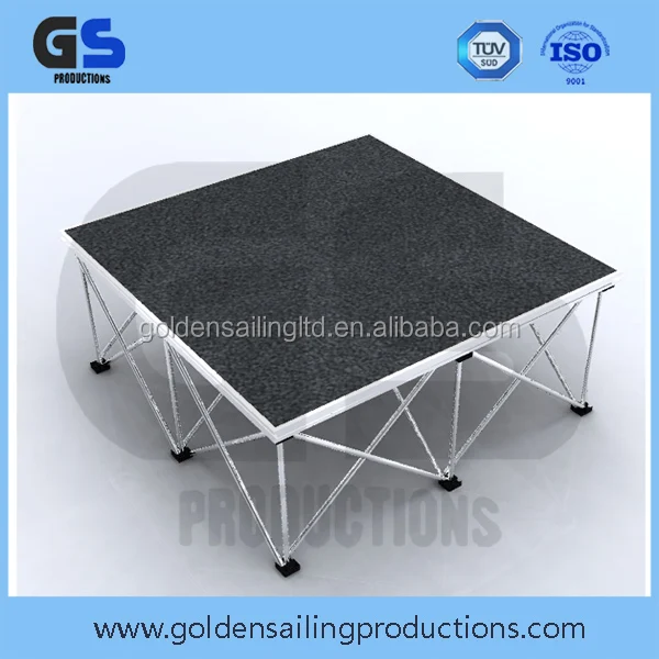 Cheap used portable stage for sale, small stage, aluminum stage equipment