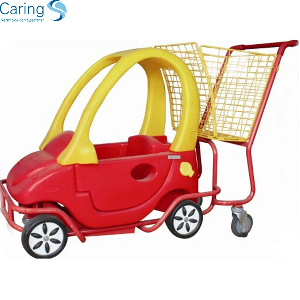 kids shopping trolley/supermarket toy car shopping trolley/cart