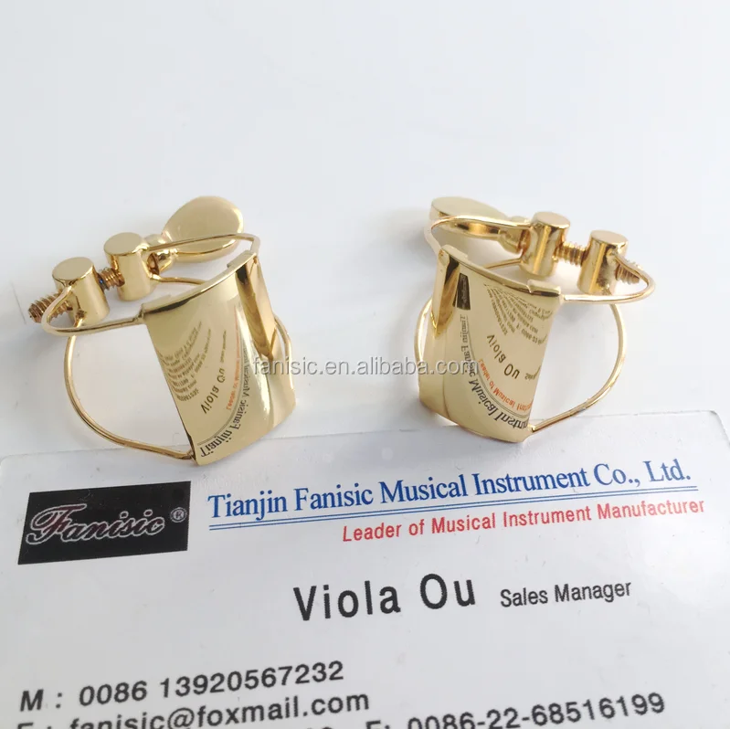 saxophone ligature steel wire ligature