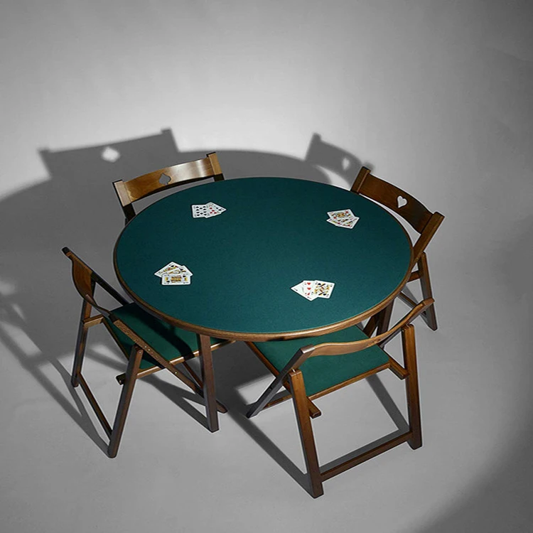 Luxury custom foldable table top poker 4 seats poker table for sale