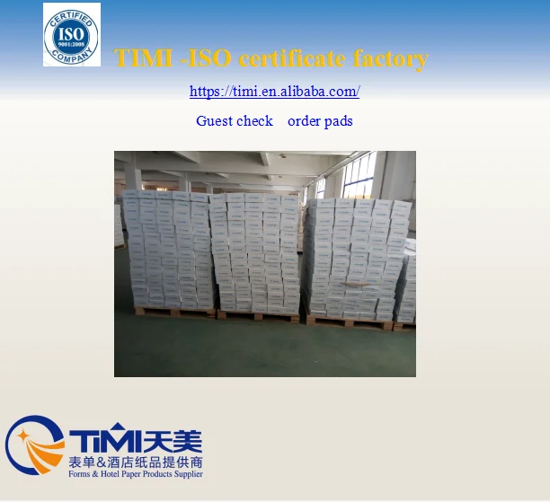 2024 CT-G7000 Guest check, notebooks and memo pads