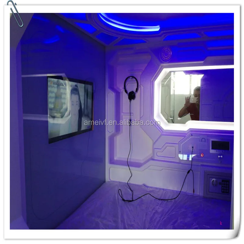 vaccum forming space capsule hotel wall panels