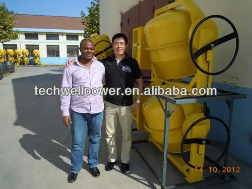 600/800L Portable Concrete Mixer