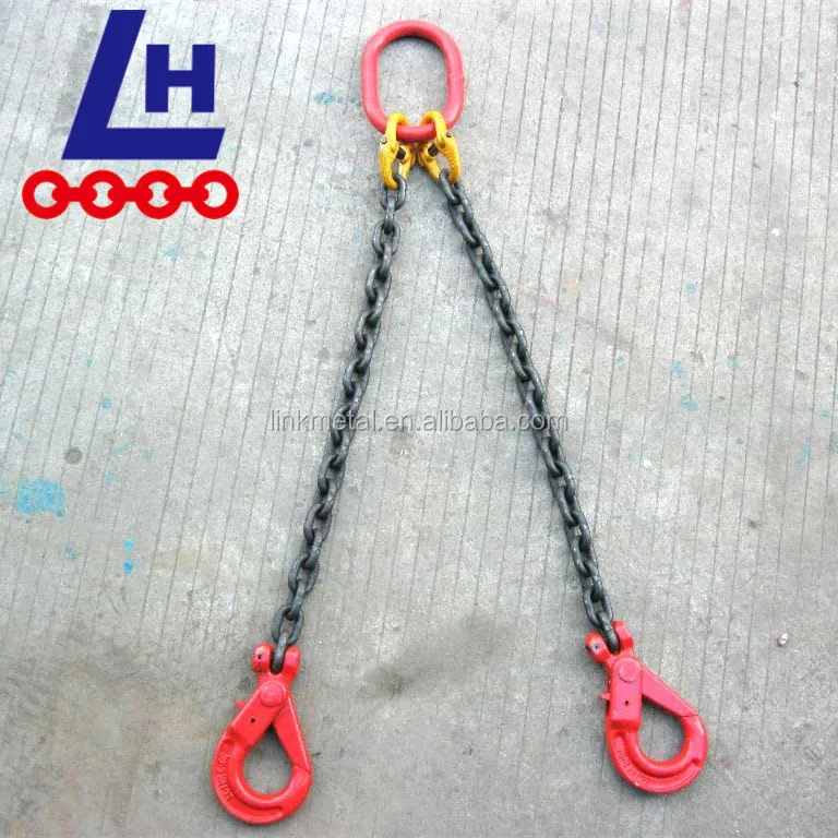 
 G80 сварная оцинкованная сталь Сплав Высокая Растяжимая подъемная цепь  