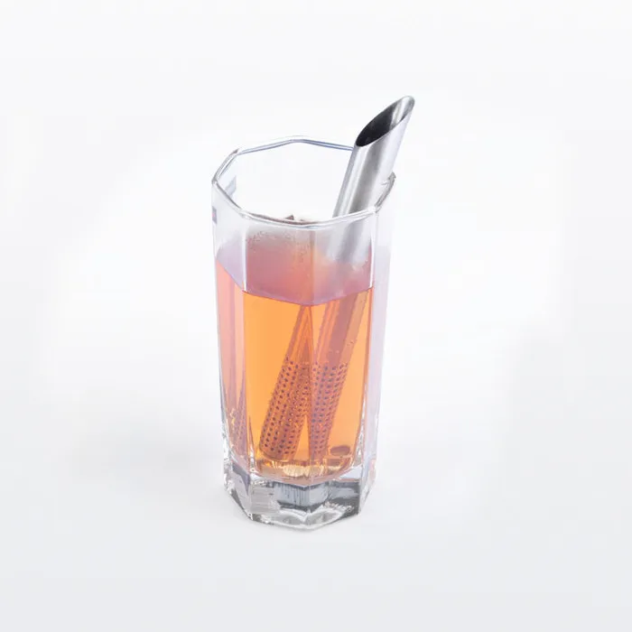 Stainless Steel Stick Pipe Tea Infuser /Loose Tea Infuser Leaf Strainer Filter Diffuser Herbal