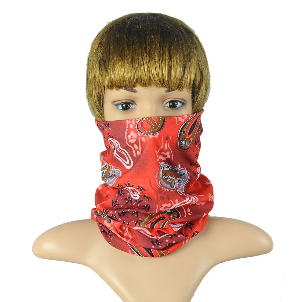 
Бесшовные головные уборы с принтом, дизайн под заказ, бандана Пейсли 