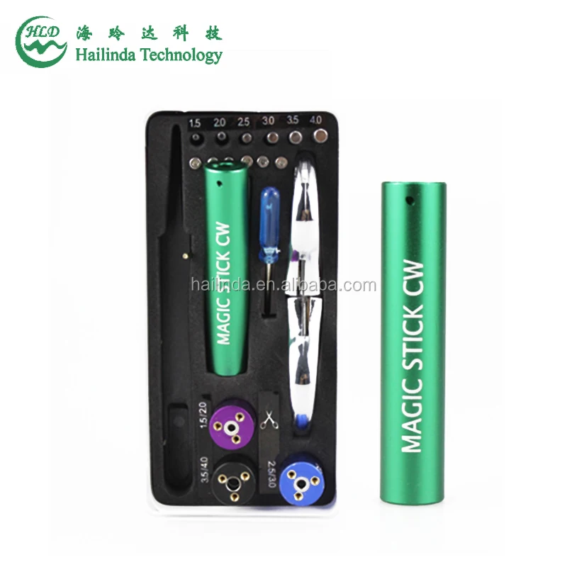 
Newest Magic Stick CW Micro Coil Jig ECIG DIY RDA Coil Tool Master Vape Jig Kit 6in1 Wire Coiling Machine Kuro Koiler Coiler 