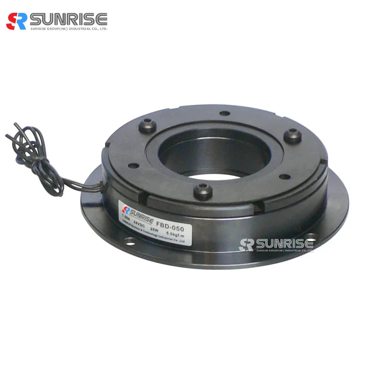 Dongguan SUNRISE 24V Electromagnetic Bearing Mounted Clutch