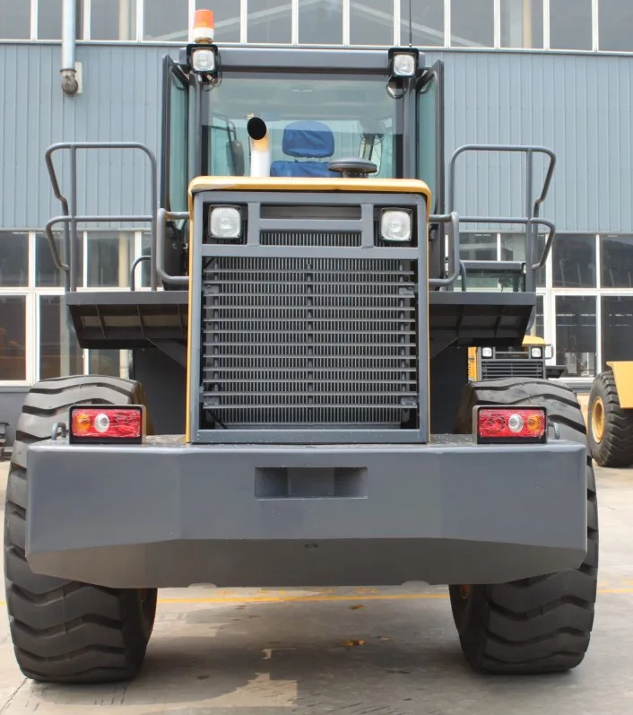 China made 5 ton wheel loader zl50 with high breakout force