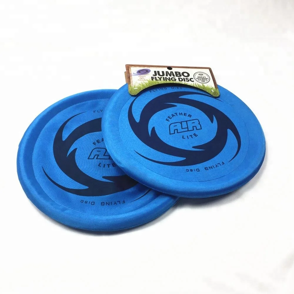 Гигантский Мягкий тканевый летающий диск для помещений и улицы