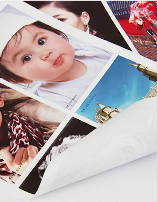Wholesale Price 90g 135g 150g A3 A4 Inkjet Self Adhesive Glossy Photo Paper for Label  Paper Use