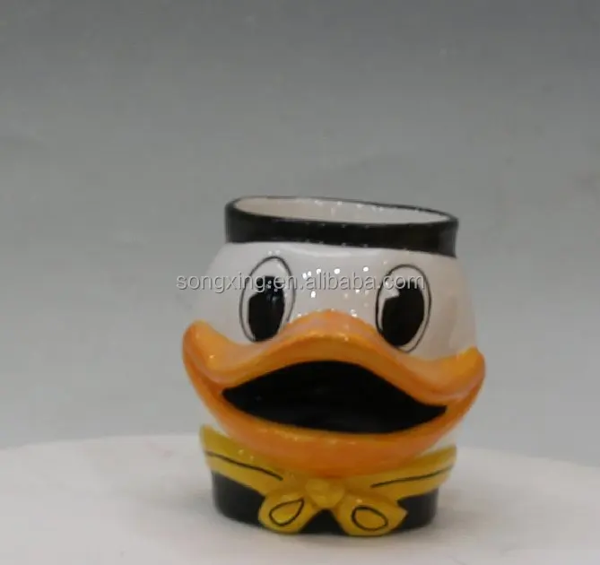 duck ceramic 3d shaped mugs cool mug Size and shape can be customized