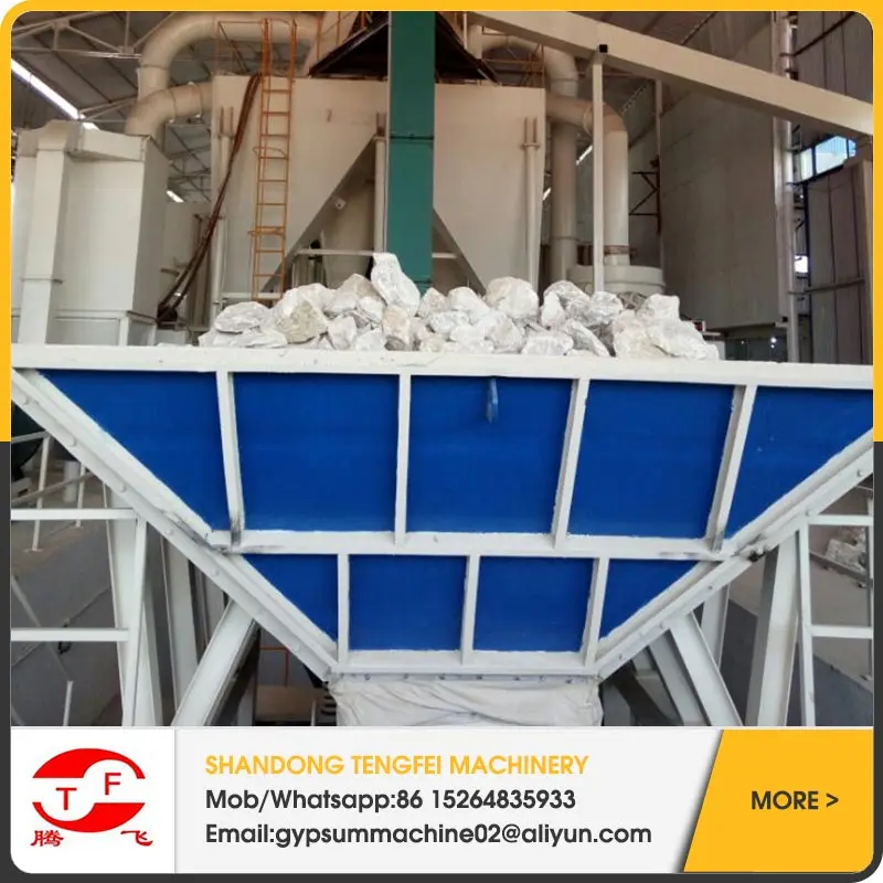 Высокий возврат гипсовый порошок/гипс производственной линии/машина