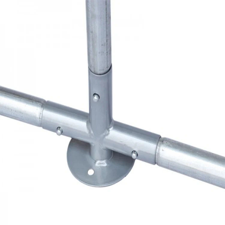 Custom Metal Frame Walk In Chicken Poulailler For Outdoor Backyard