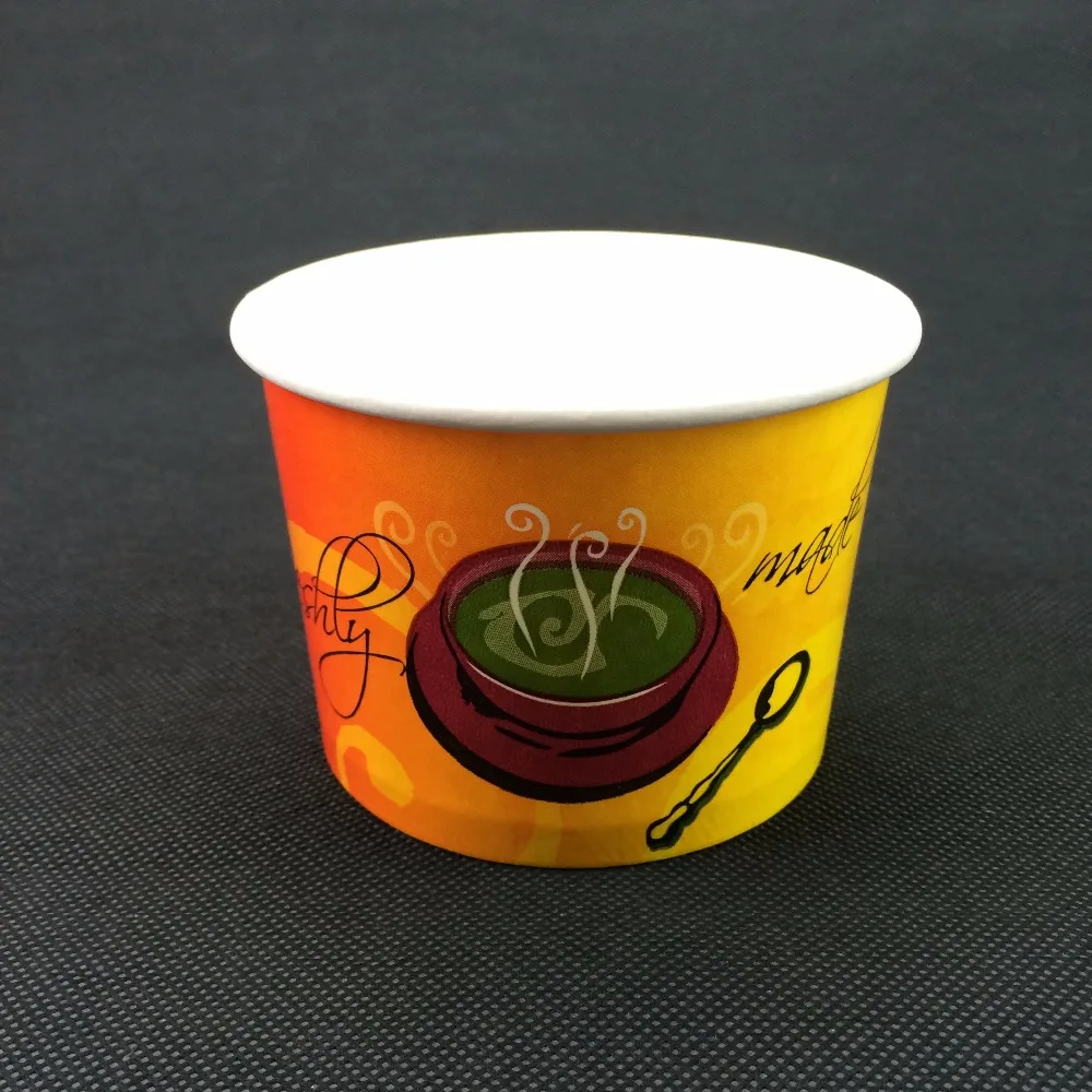 Disposable Customized 3.5oz Paper Ice Cream Cup