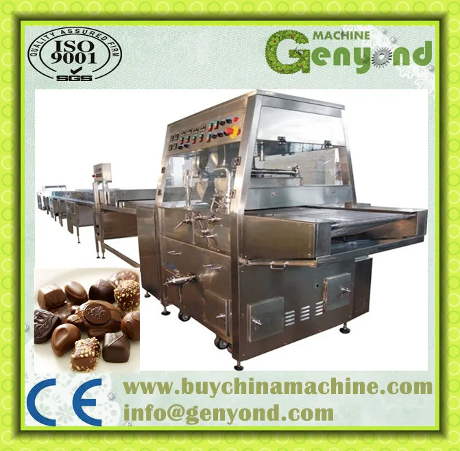 Автоматическая машина для производства конфет с шоколадным покрытием