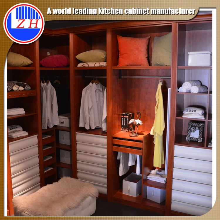 Guangzhou factory 2016 clothes cupboard women big chest modern bedroom wardrobe designs