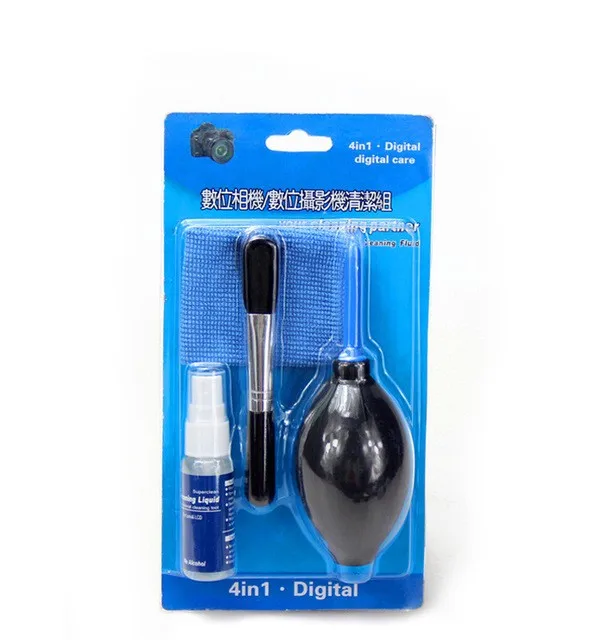 
Professional 4 in 1 computer digital camera laptop rubber dust cleaning air blower camera cleaning kits 