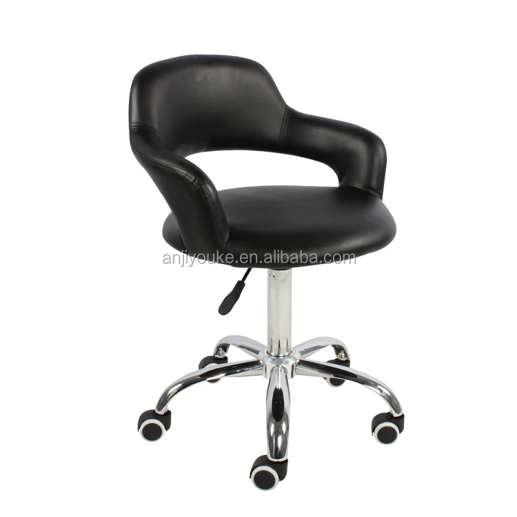 Modern comfortable gas lift for office chair with rubber wheel