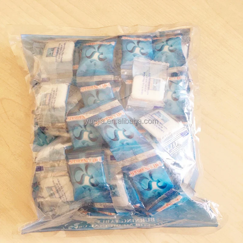 Заводская Одиночная упаковка, 100 штук, сжигание камфора в таблетках для религиозных погибов