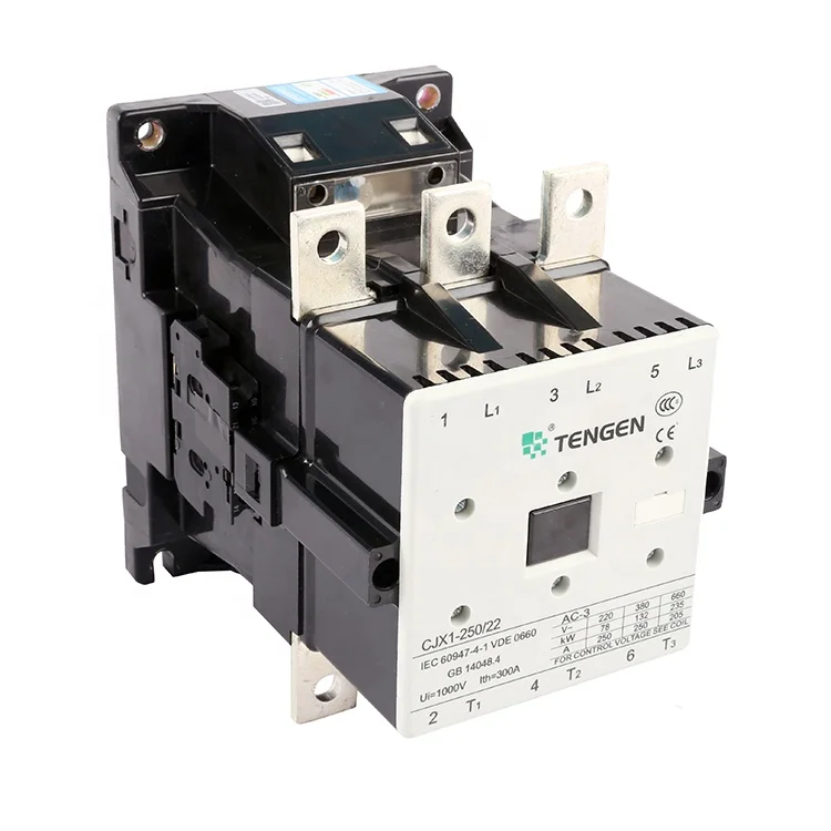 IEC 60947-4-1 3 Phase Electrical 380V AC Plug Contactor
