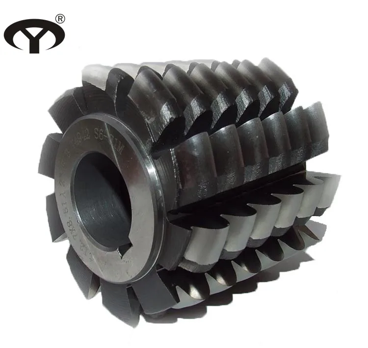 HSS M35 15.875*10.16 RS50 Roller chain sprocket hob cutter with TIN