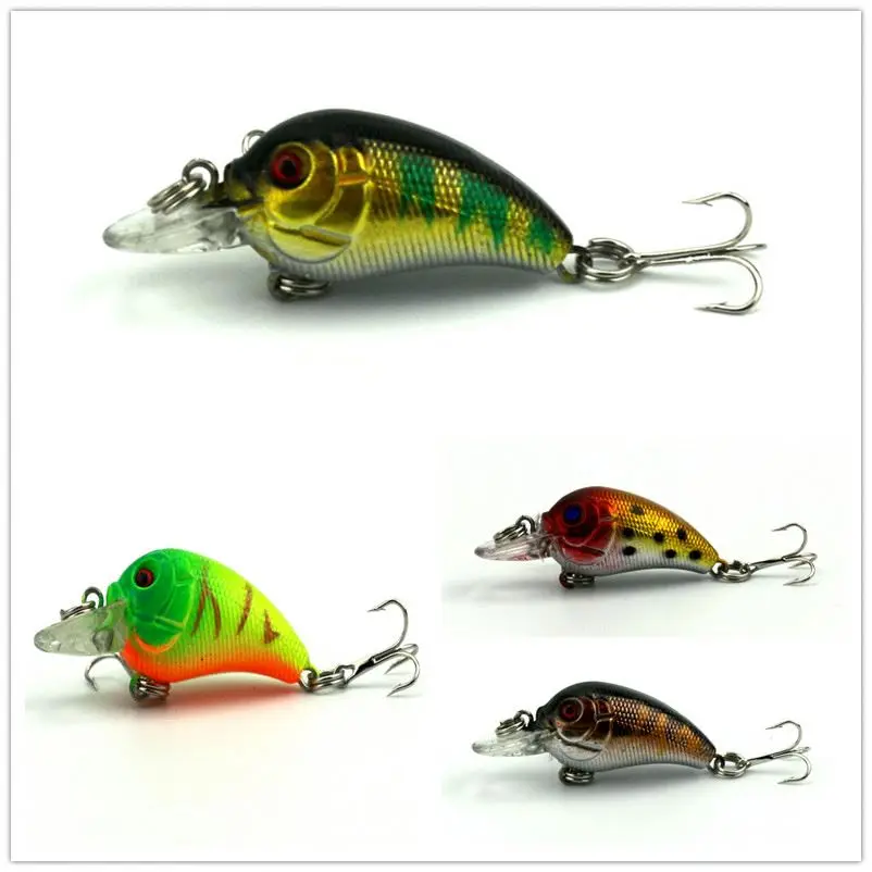 Free shipping Hot Mini CRANKBAIT japan fish lures 4.5cm-4.2g simulation wobbler fishing  Lure For Bass Fishing Sea Fishing