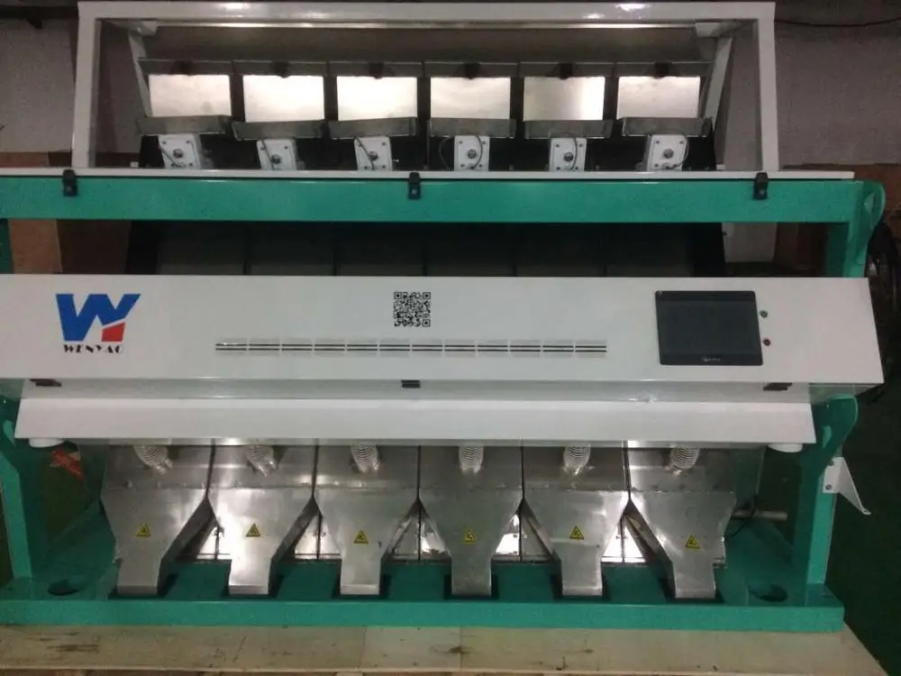 Hot selling 6 chutes rice color sorter machine